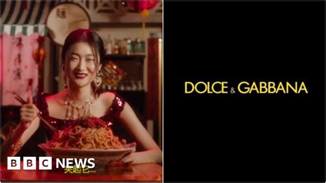 rassistische werbung dolce gabbana|Dolce & Gabbana cancels China show amid 'racist' ad  .